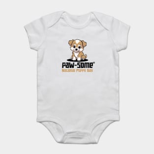 National Puppy Day – March Baby Bodysuit